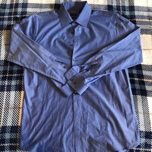 Blue JF Slim Fit Button Down